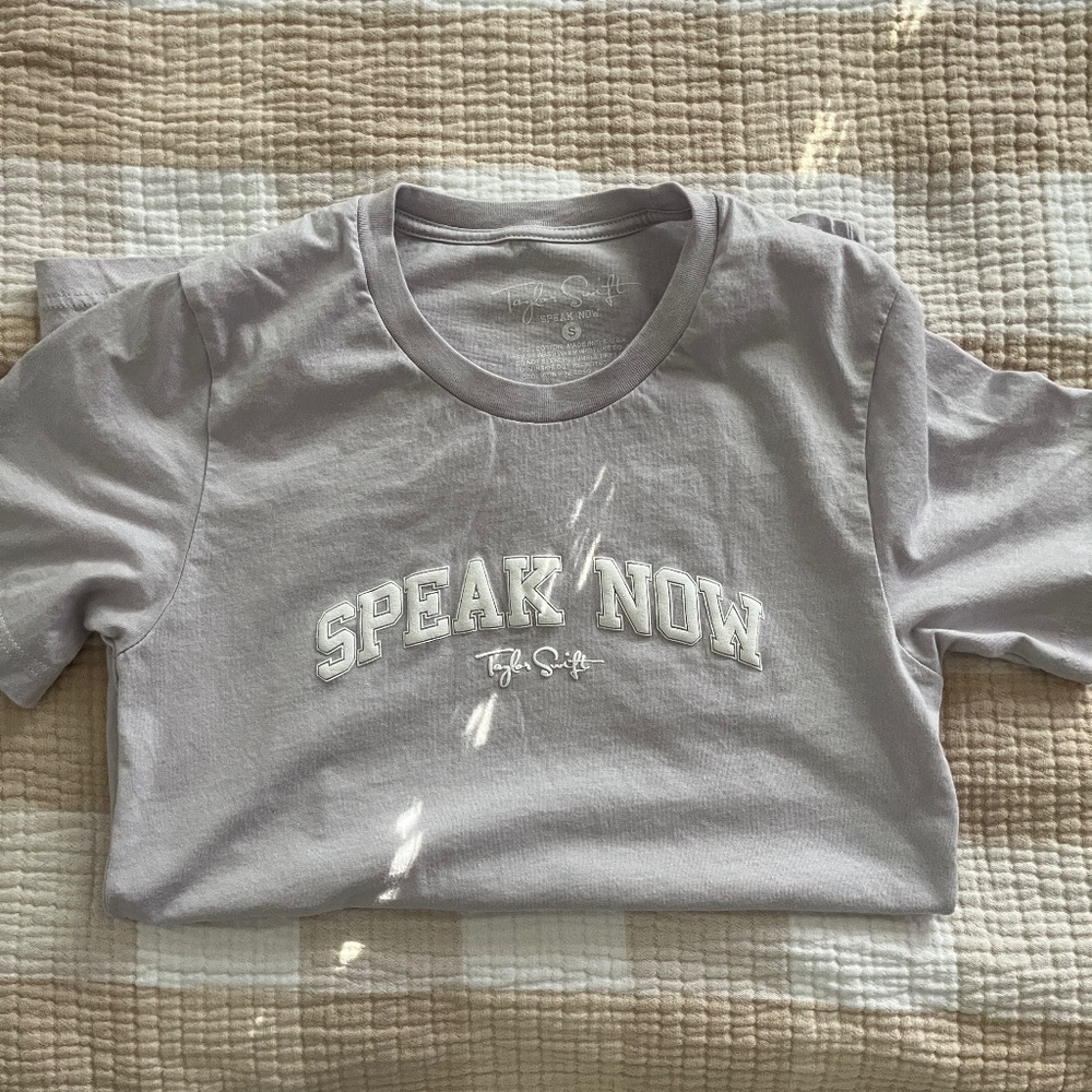 Taylor Swift Light Purple Speak Now T-Shirt